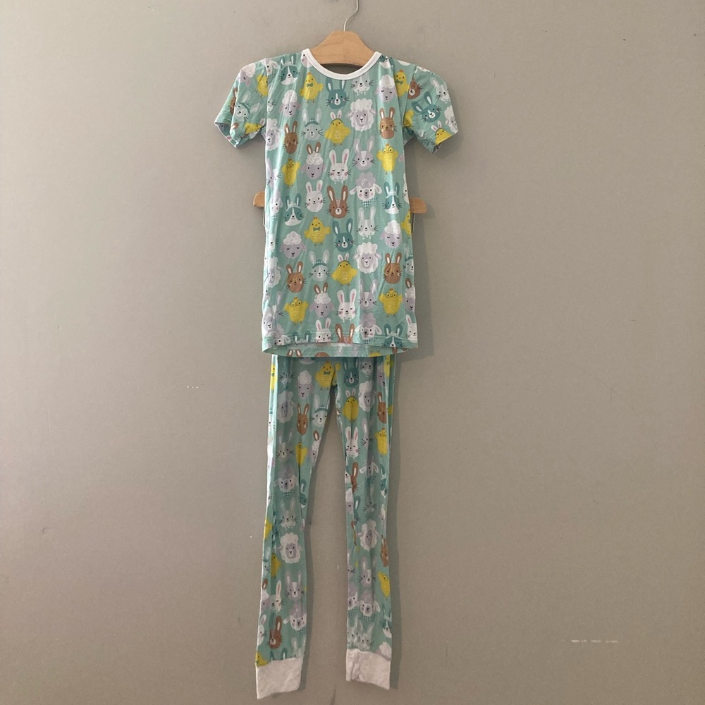 $27 ADD ON Little Sleepies pajama set 9-10Y Alice + Ames Janie and Jack Noralee